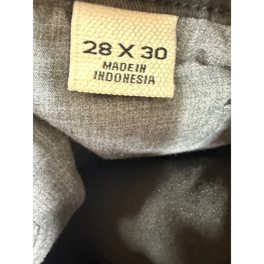 Flint and Tinder Straight Fit Chino Pants Mens 28x28.5 Stretch Dark Brown